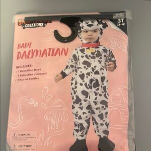 Spooktacular Creations Halloween Toddler Dalmatian Puppy Costume - NWT